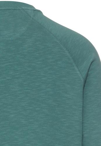 Sweatshirt aus reiner Baumwolle Blau, Grün 3XL