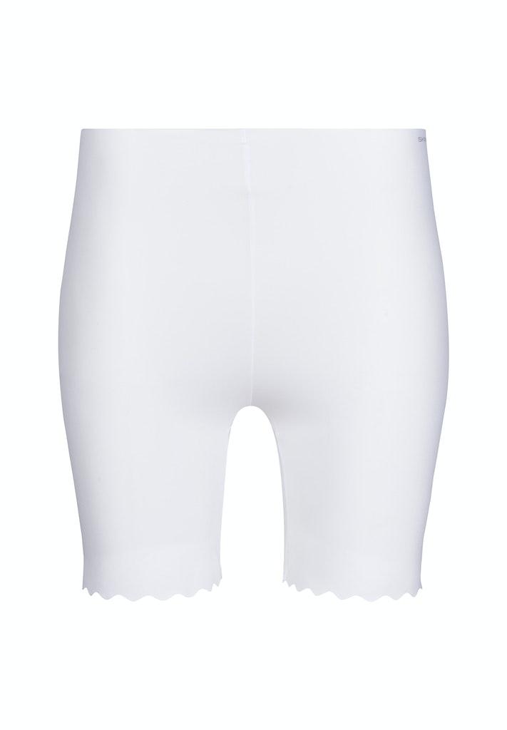 Skiny Damen Hose kurz Micro Essentials Weiß 40/42