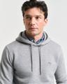 Shield Hoodie Schwarz, Grau S