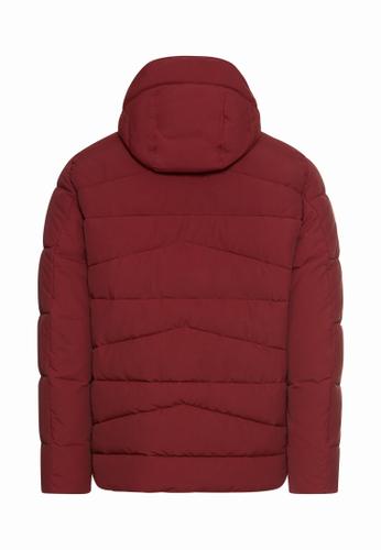 Winterjacke mit abnehmbarer Kapuze 54 Regular Fit - Amber Red