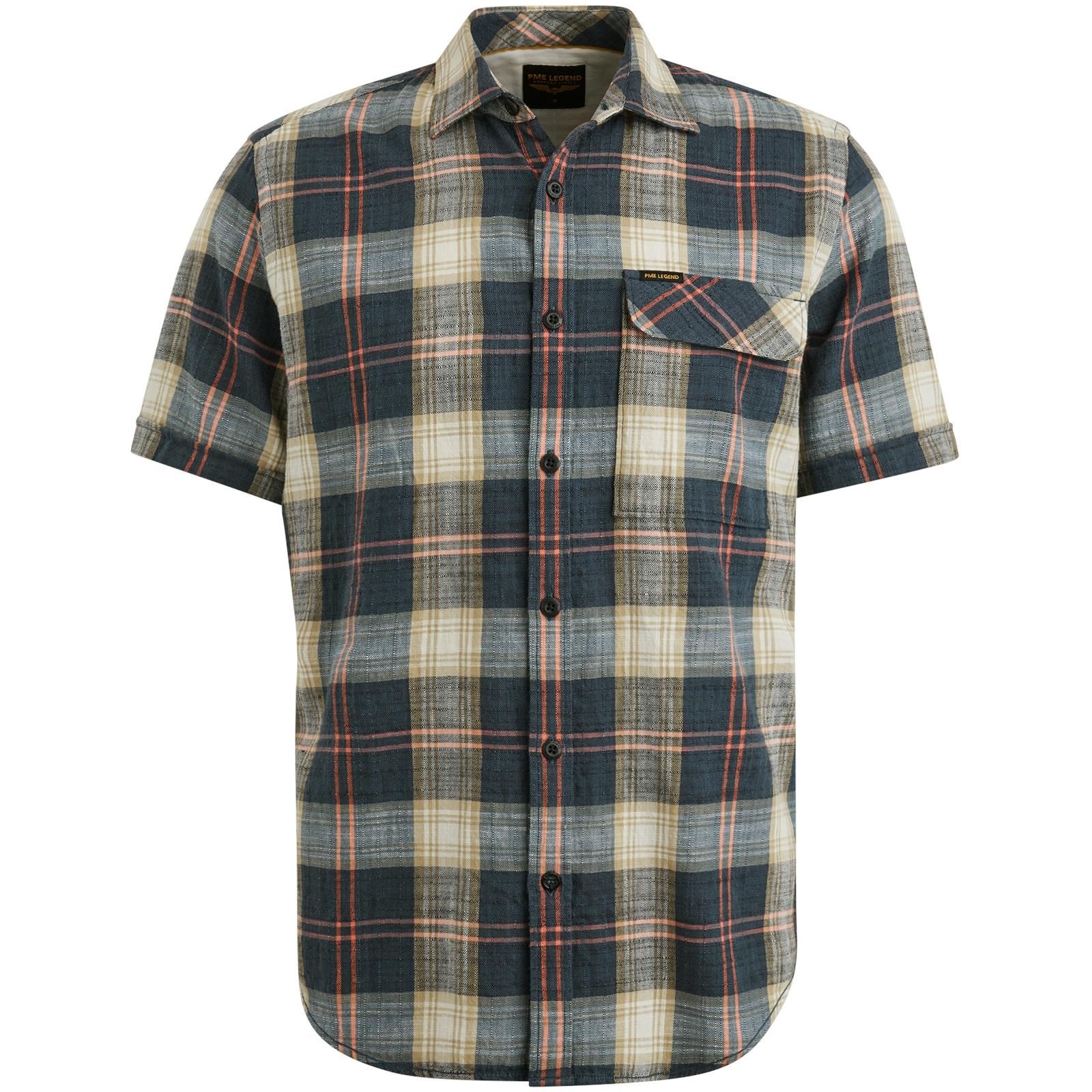 Slub Check Moby M Regular Fit - Salute