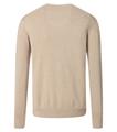 Pullover mit V-Ausschnitt uni 004430 XL - Beige