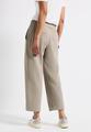 Straight Leg 7/8 Twill-Hose 34/7/8 Hosen - Buff Grey