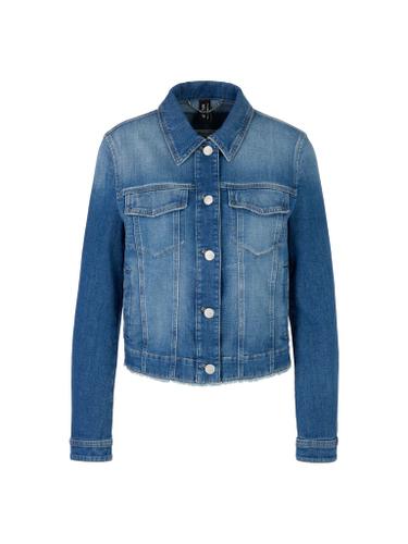 Jeansjacke in Denim - "Rethink Together" Blau 34