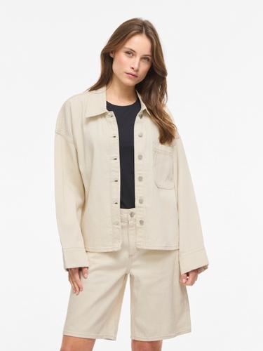 VIMAJ L/S DENIM JACKET 40 - Ecru