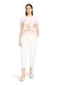 Halbarm-Shirt 46 Lässig - Patch Cream/Rosé