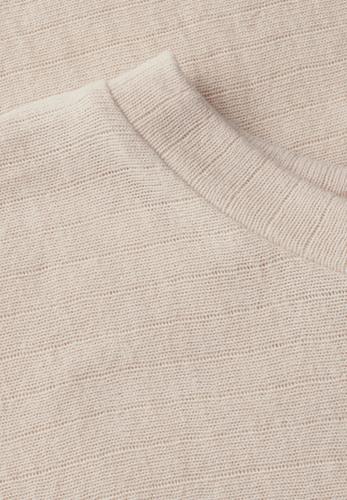 Shirt mit Streifenstruktur 36 - Moonstone Sand