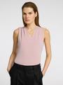 SLFTENNY SL V-NECK TOP XS Locker geschnitten - Bleached Mauve