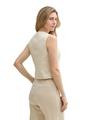 Slim Fit Anzugweste aus Twill 36 Slim Fit - Champagne