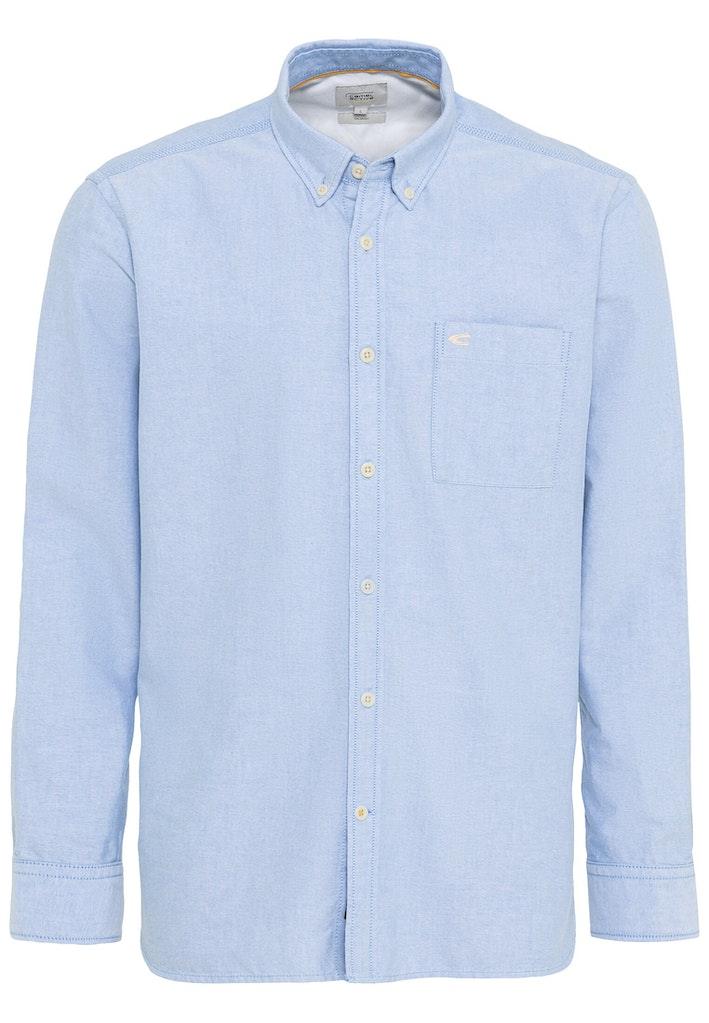 Oxford Hemd aus zertifiziertem Organic Cotton Blau XXL