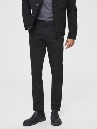 SLHSLIM-MILES FLEX CHINO PANTS W NOOS Schwarz 34