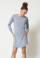 Skiny Damen Sleepshirt langarm Night In Mix & Match Blau 40
