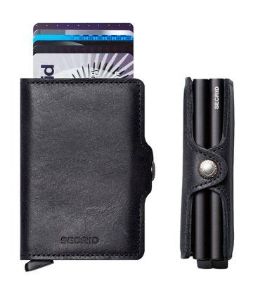 Secrid Kartenetui Portemonnaie Twinwallet RFID Schwarz