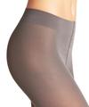 FALKE Pure Matt 50 DEN Damen S - Platinum
