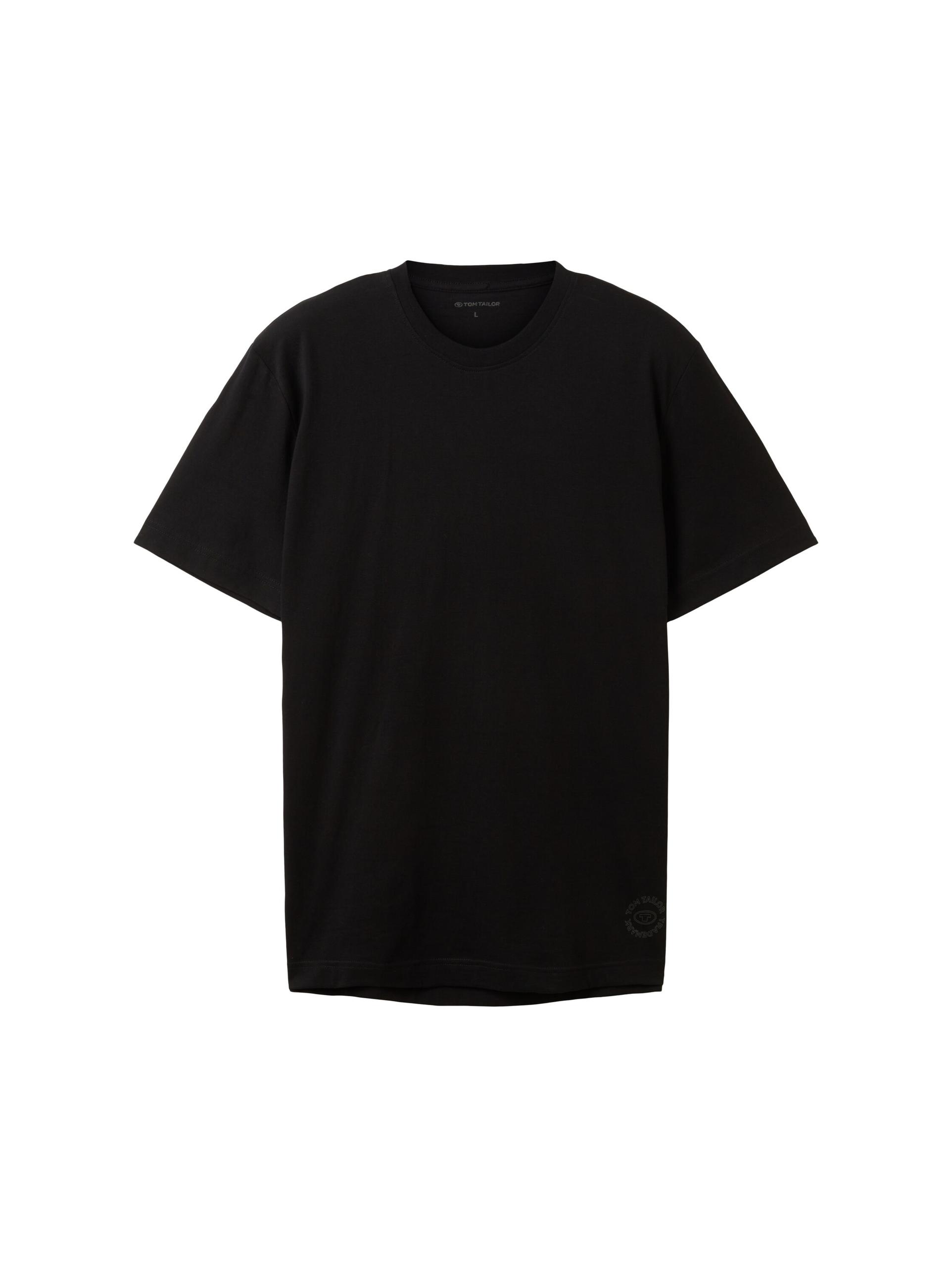 Basic T-Shirt im 2er-Pack XXL Regular Fit - Black