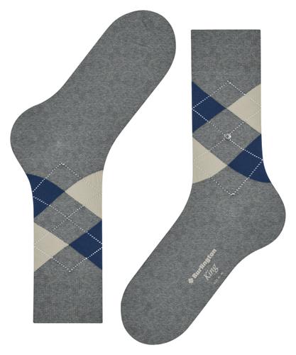 Burlington King Herren 46-50 - Light Grey Mel.
