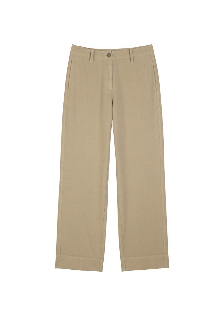 Weite Hose Model Lande long Beige 44
