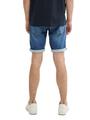 TTJOSH REGULAR SLIM Jeans Shorts mit Superstretch 30 Slim Fit - Used Mid Stone Blue Denim