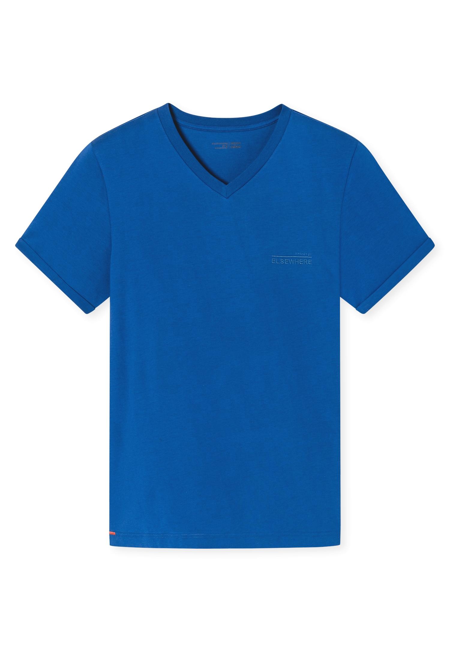 T-shirt V-Ausschnitt 50 - Indigo
