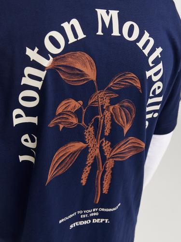 JORPAROS EASTER SKETCH TEE SS CREW N LN L Locker geschnitten - Ocean Cavern