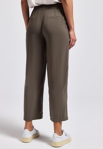 Wide Leg Hose 34/7/8 Hosen - Nomad Brown