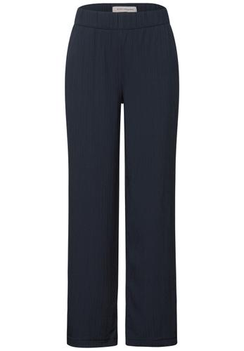 Wide Leg Crinkle Hose 36/30 - Deepwater Blue