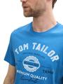 T-Shirt mit Logo-Print XXL Regular Fit - Sapphire Blue