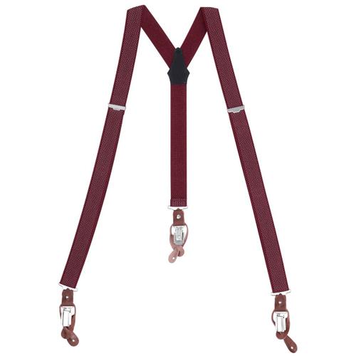 Hosenträger LINDENMANN Y-Form 120 - Rot