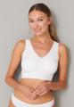 Bustier mit Pads Weiß 44