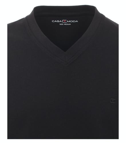 T-Shirt Halbarm Doppelpack 092600 S - Schwarz