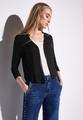 Offene Jacke Schwarz 40