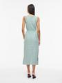 VIAMALINA S/L MIDI DRESS/VOL/PB S Normal geschnitten - Blue Surf