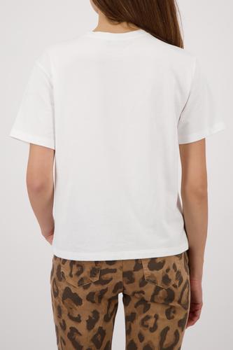 T-Shirt mit Schmuckschrift 36 - Off-white