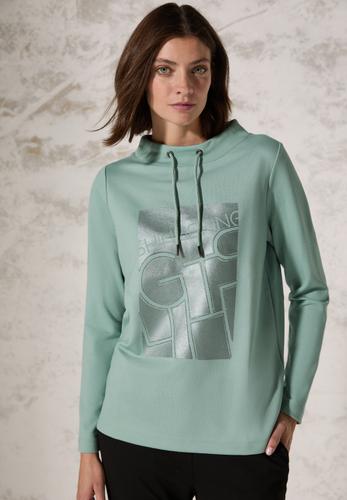 Shirt mit Print L - Glaced Salvia Green