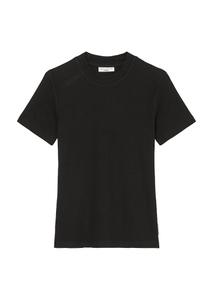 Ripp-Jersey-T-Shirt slim Blau XS