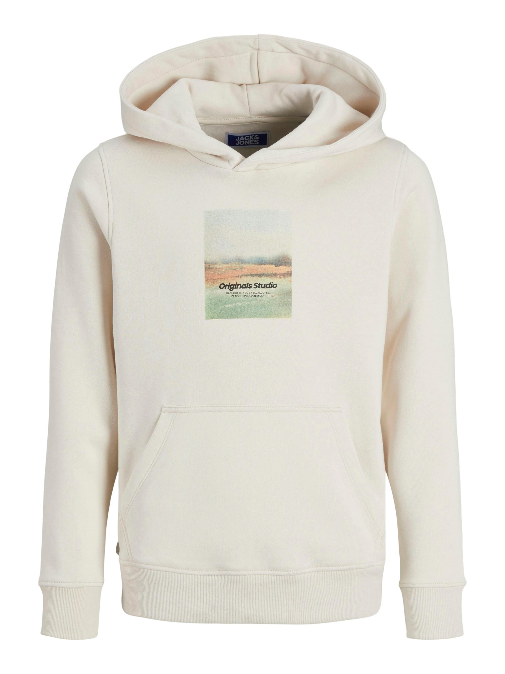 JORVESTERBRO NEWTON BOXFRONTSWEAT BF JNR 152 Normal geschnitten - Moonbeam