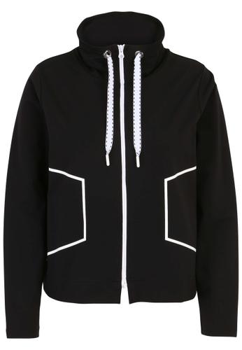 Jacke 46 - Schwarz/weiß