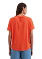 Jerseybluse regular XS Regular Fit - Burnt Red