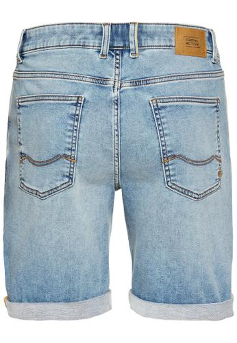 fleXXXactive® Jeansshorts im Regular Fit Blau 42IN