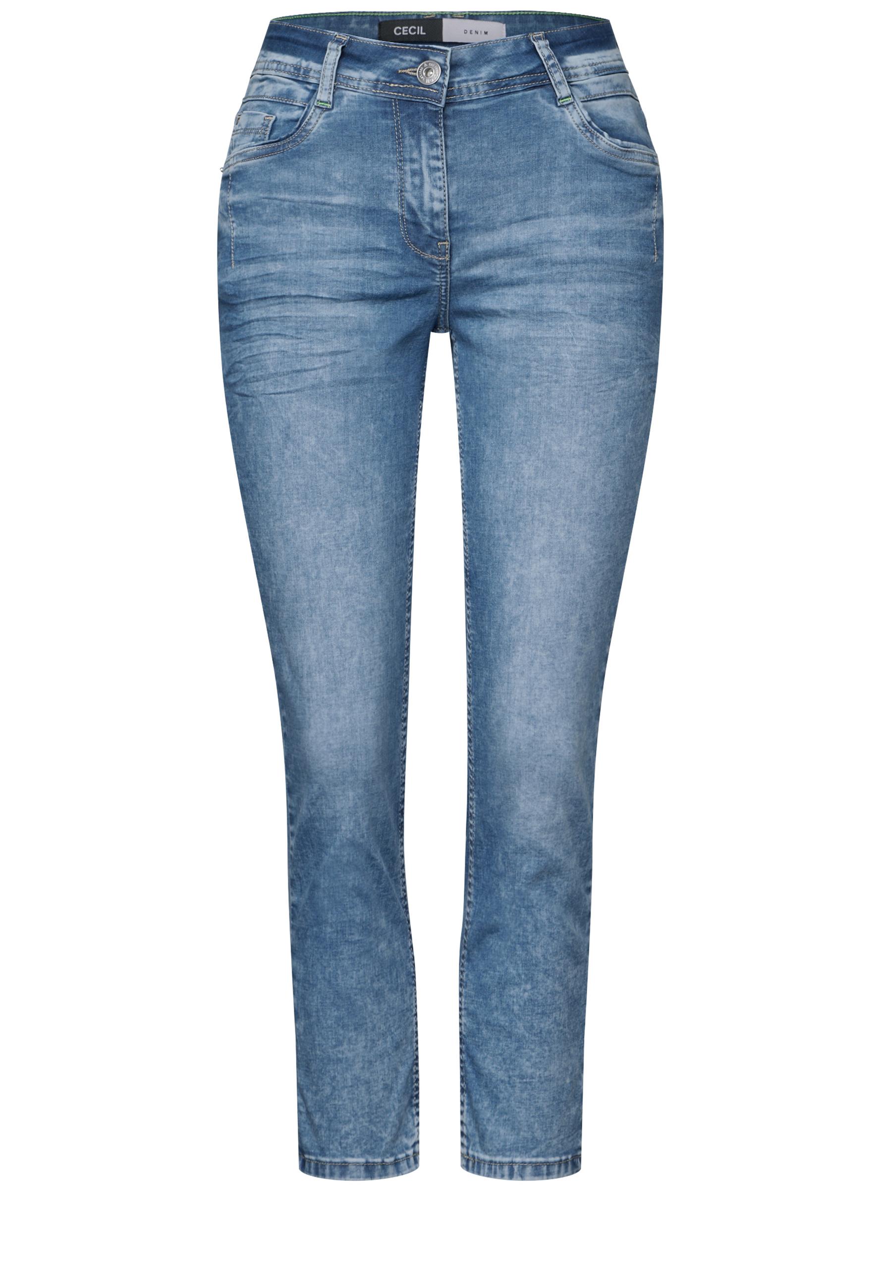 7/8 Jeans im Casual Fit 26/7/8 Hosen - Light Blue Washed
