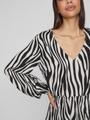 VIFINI L/S SHORT DRESS - NOOS 34 Normal geschnitten - Black