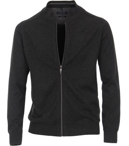 Strickjacke uni 004440 XXL - Anthrazit