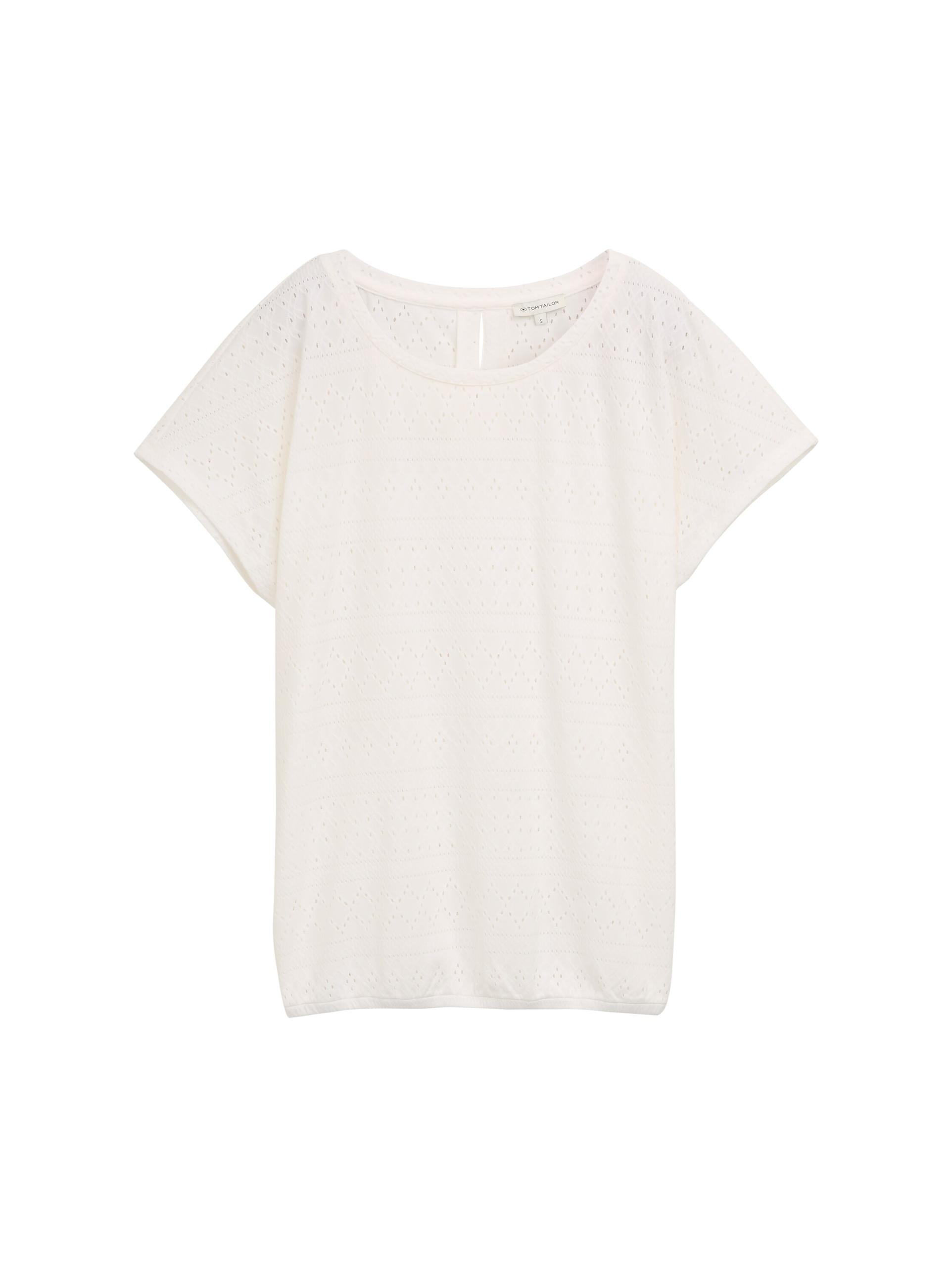 Loose Fit Ajour T-Shirt XL Loose Fit - Whisper White