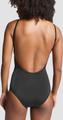 PUMA Damen Badeanzug SWIM WOMEN V-NECK CROSSBACK SW M in Schwarz