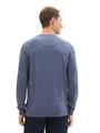 Strickpullover aus Baumwolle XXL Regular Fit - Vintage Indigo Blue Melange