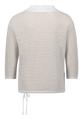 Strickpullover 36 Lässig - Patch Cream/Beige