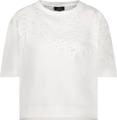 Sweatshirt mit Stick 36 - Cream