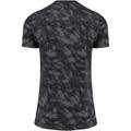 UNDER ARMOUR Herren Trainingsshirt "AOP Sportstyle s/s" Kurzarm M in Grau
