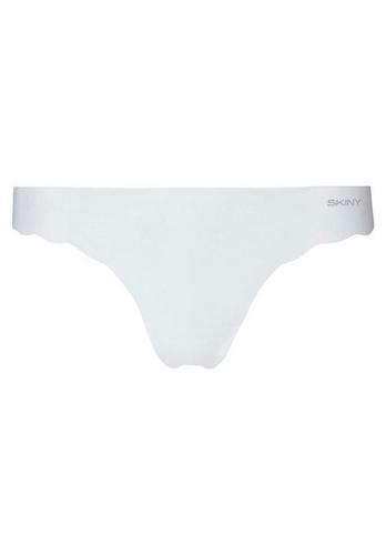 Skiny Damen String Micro Essentials Weiß 42