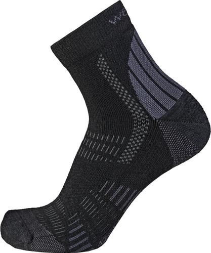 WAPITI Herren Socken Wandersocken S05 Merino Eco Mid 42-44 in Schwarz